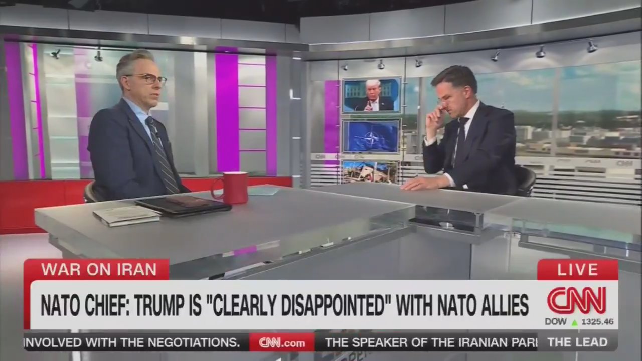 О встрече Генсека НАТО с Трампом.